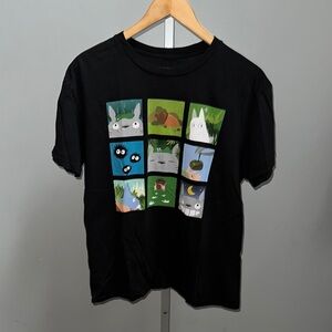 My Neighbor Totoro Women’s Short Sleeve T-Shirt Medium Black